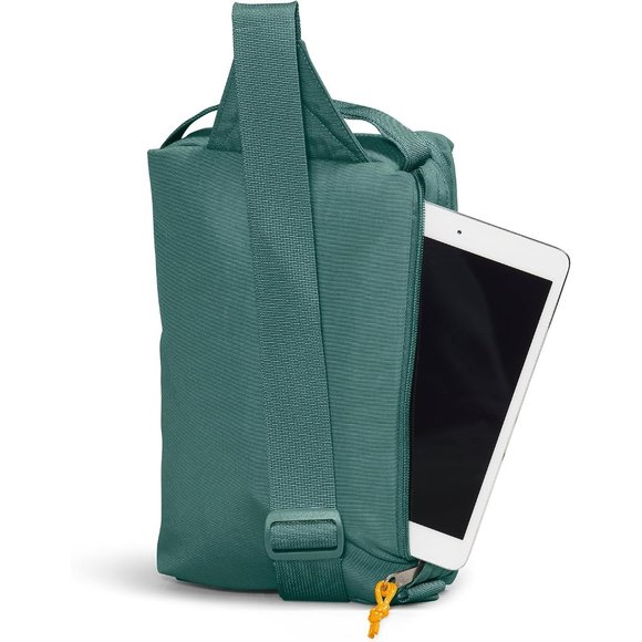 THE NORTH FACE Berkeley Field Bag, Dark Sage/Summit Gold, One Size - Picture 4 of 5